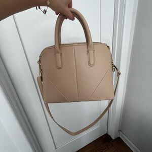 Zara Cream Satchel Bag